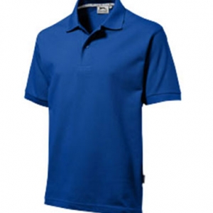 Polo bleu personnalisable