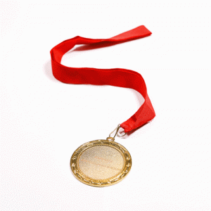 Médaille publicitaire avec logo